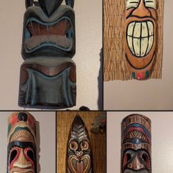 Tiki Mask & Tiki Surfboards 