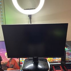 acer KB242Y - 23.8 Inch IPS Zero-Frame Full HD (1920 x 1080) Monitor | Tilt | Up to 120Hz Refresh | 1ms (VRB) | sRGB 99% | HDMI & VGA Ports | Adaptive