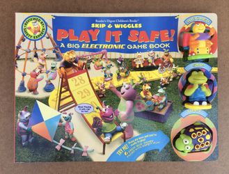 A Big 16” x 12” Electronic Game Board Book - 6 fun learning safety games - turtle is electronic dice