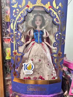 2026 Disney Snow White Shanghai Disney Resort 10th Anniversary Doll