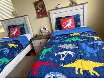 Dinosaur comforter sheets set