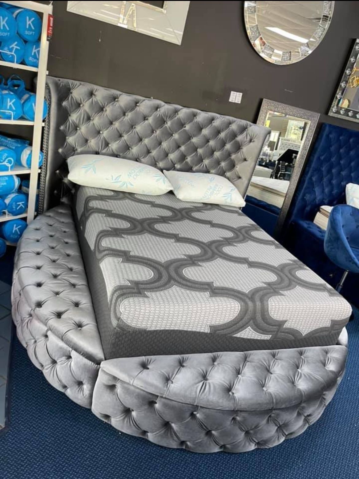 Round Beds Colors Available Any Size 