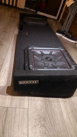 Kicker L7T Dual 12" Custom Ported Wedge Enclosure