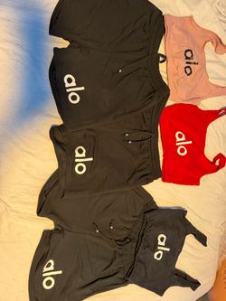 Alo Yoga Shorts and Sports Bras Bundle