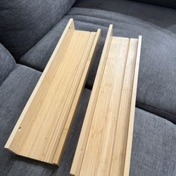 2x Picture ledge Shelves 