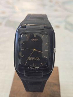 Vintage casio calculator watch for men