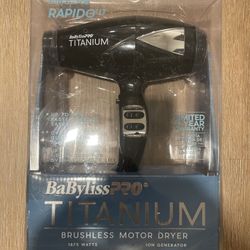 BaByliss Pro Titanium Dryer