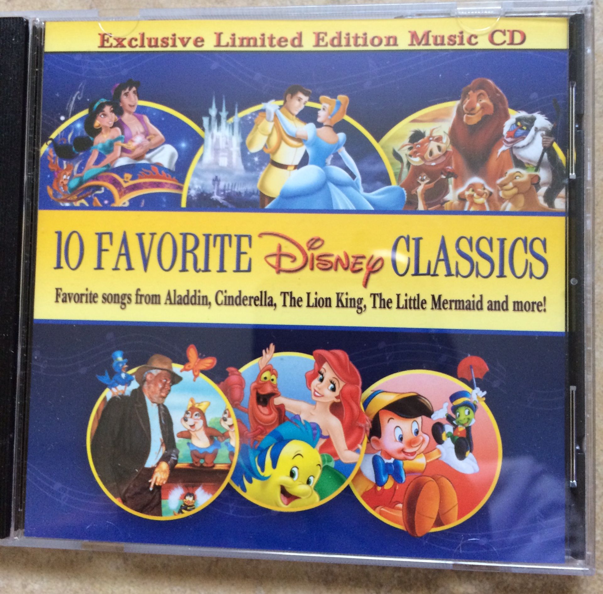 Disney Classics Music CD