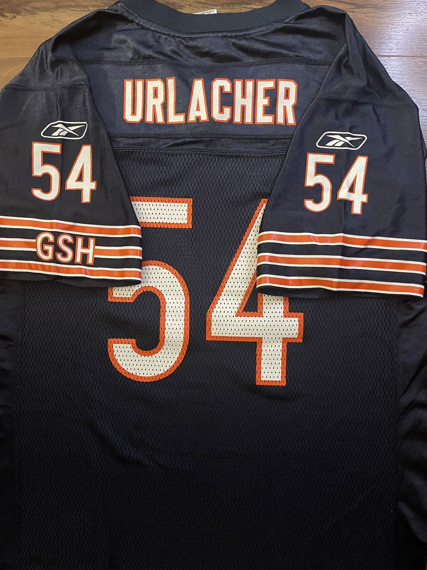 NFL Chicago Bears Brian Urlacher #54 Boys Youth X-large Football Jersey Reebok