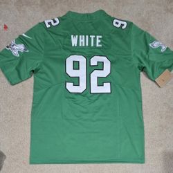 Reggie WHITE Philadelphia Eagles Kelly Green $55 