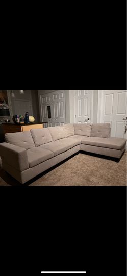Gray L Shaped Sectional Sofa