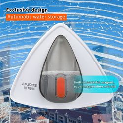 Absorbable Magnetic Window Cleaner Double Sided B1|Bionic Suction Cup Design|Automatic Water Storage|For Single Glazed 0.5"-1"| Outside Window Cleanin