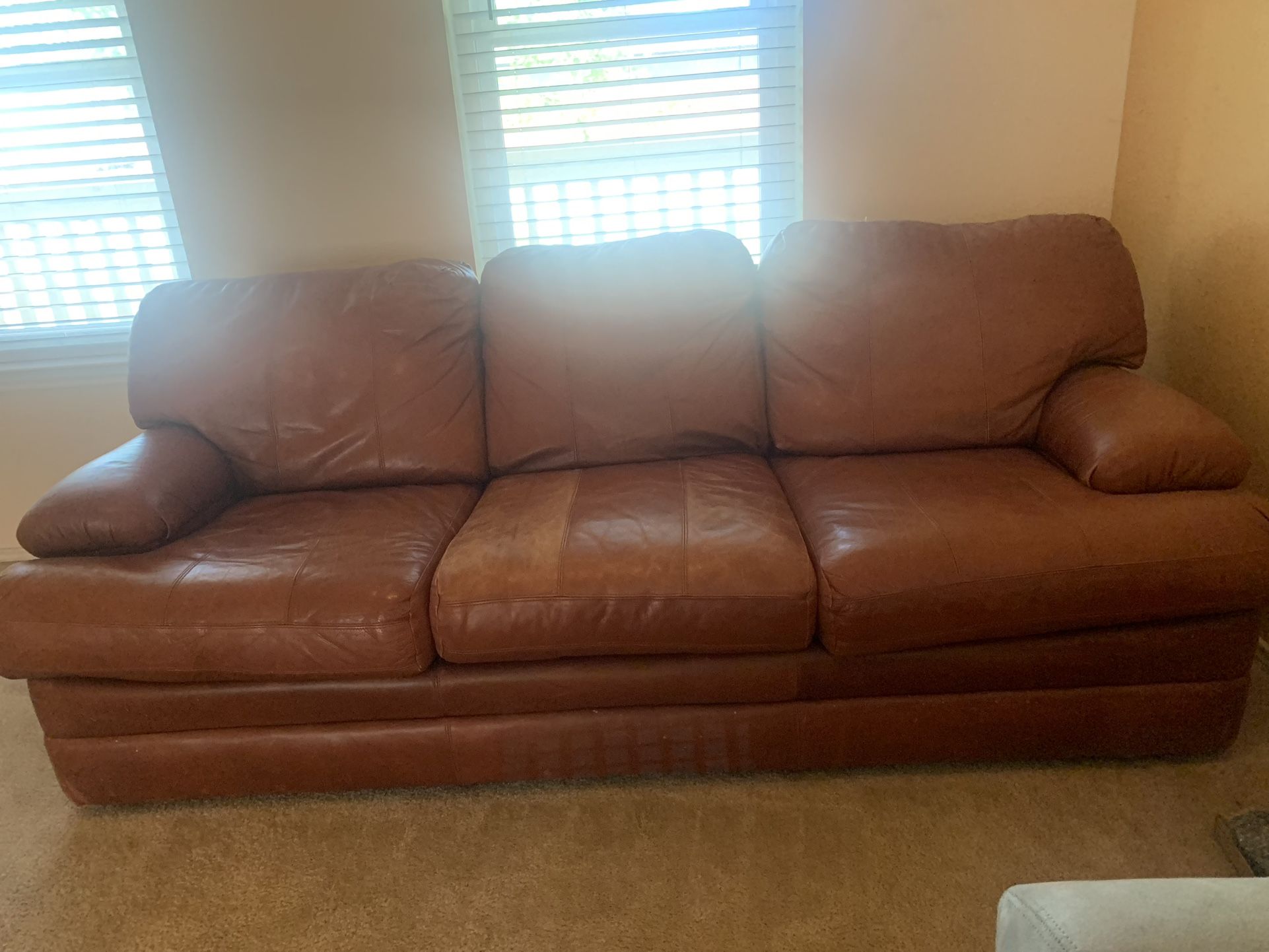 Soft Leather Sofa