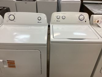 Amana Top Load Washer and Electric Dryer Set