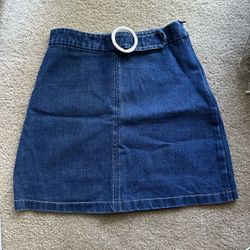 Vintage Denim Skirt 