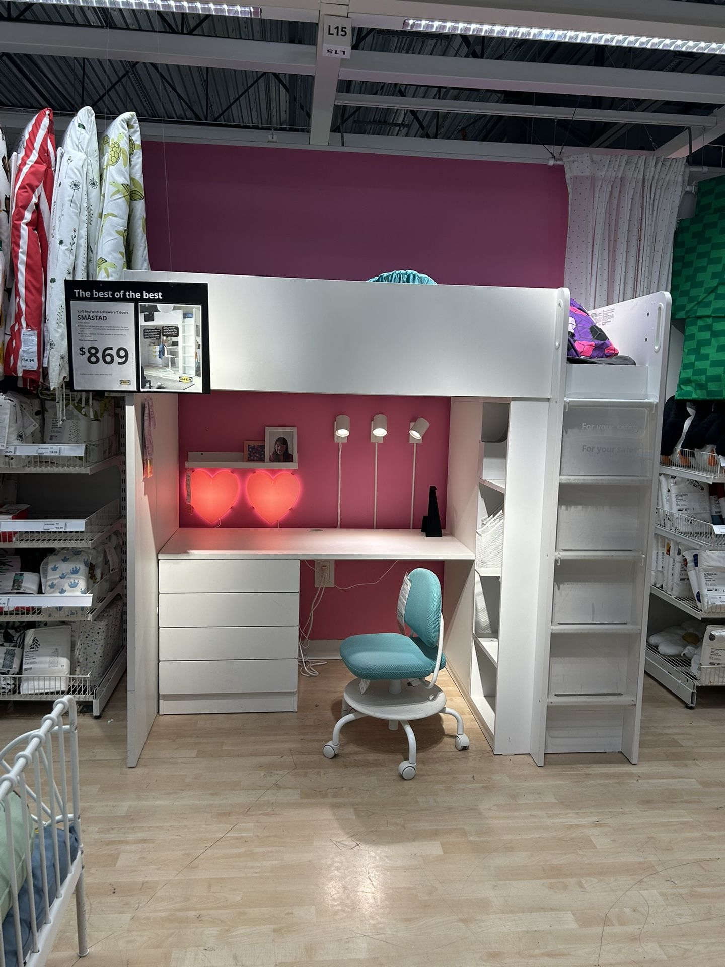 Loft Bed With Desk And Storage