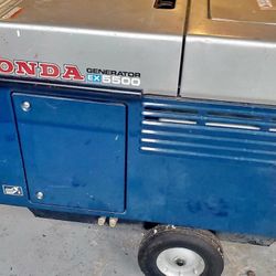 GENERATOR   Note: I am giving away this Honda EX5500 for free.