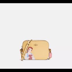 Disney X Coach Mini Camera Bag With Belle