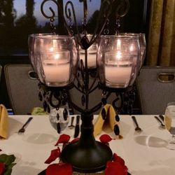 Chandelier Candle Holder. Like New! 3 Available .