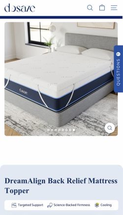 Dosaze luxury mattress topper- Queen