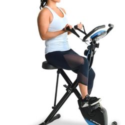 Exerpeutic foldable exercise bike