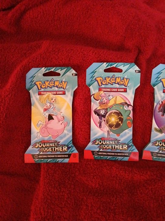 Pokémon Scarlet & Violet Journey Together Booster Pack SEALED NEW