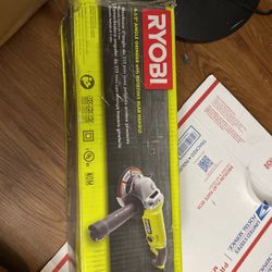 ryobi brand new 4-1/2” rotating rear handles angel grinder