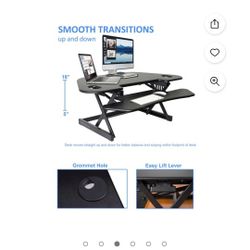 Rocelco Standing Desk