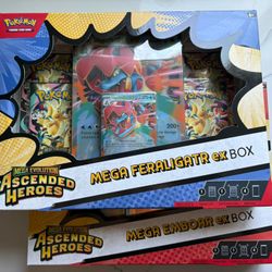 Ascended Heroes EX Boxes