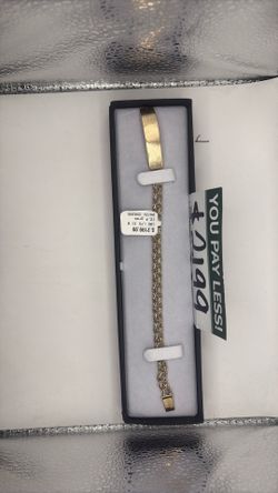 10 K ID bracelet
