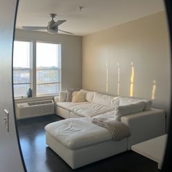 White Clouded Sectional Modular 