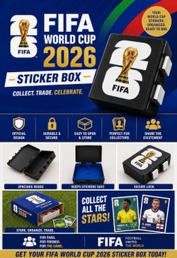 FIFA World Cup 2026 - Sticker Box (Any Teams/Colors available)