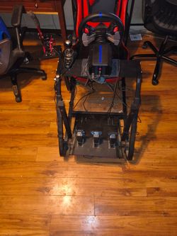 GTRACING Gaming Chair and PXN Racing Wheel Simulator Setup