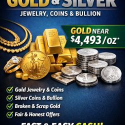 10kt, 14kt, 18kt, 24kt, and Silver...