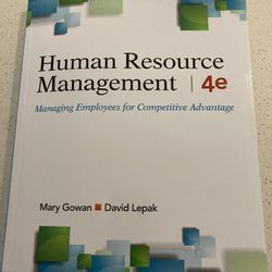 (light Used) Human Resource Management 4th Ed