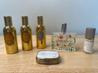 French Perfumes and tiny Picasso case