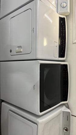 Whirlpool Top Load Washer & Dryer Set – HE, Glass Lid, White