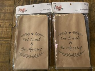 Wedding Treat Sacks