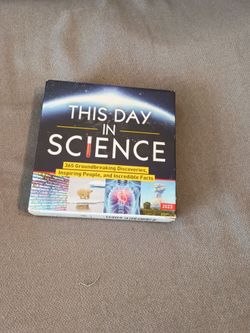 2023 This Day in Science Boxed Calendar: 365 Groundbreaking Discoveries