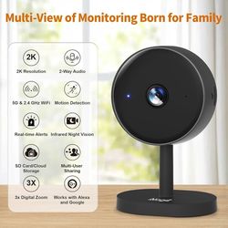 NEW INDOOR CAMERA Alaga 2k high Definition