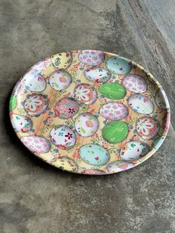 Easter serving tray