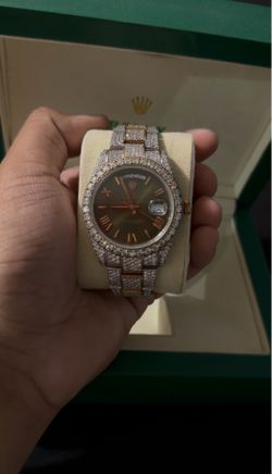 Moissanite fashion watch