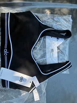 Alo Yoga Black Sports Bra with Tags