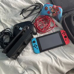 Bundle Deal: Used Nintendo Switch Console + Dock + 2 Controllers + Cable + Game Case ($230-$240 OBO)