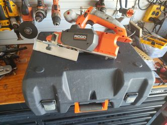 Ridgid 18v planer