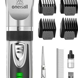 Oneisall X2 2 Speeds Dog Clipper & Dog Grooming Kit
