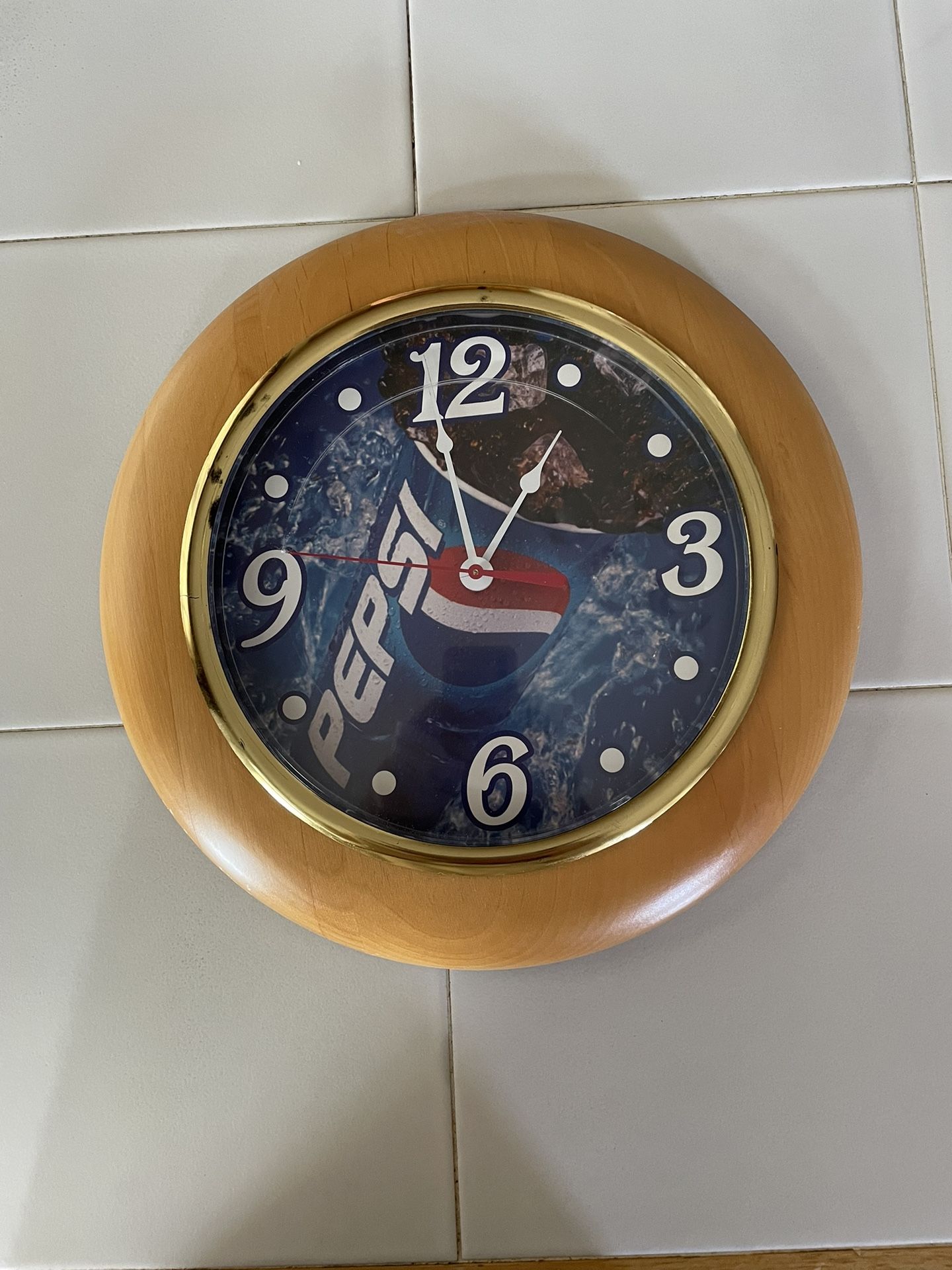 Pepsi Themed Clock