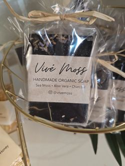 Sea Moss Charcoal Soap