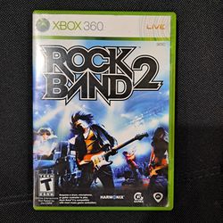 2 Games (Guitar Hero Live & RockBand2) & Microphone 