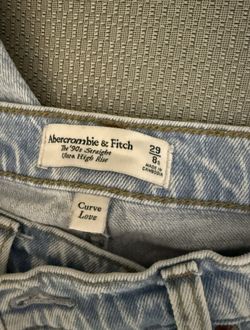 Abercrombie & Fitch Light Blue Jeans - 29/8s CURVE LOVE